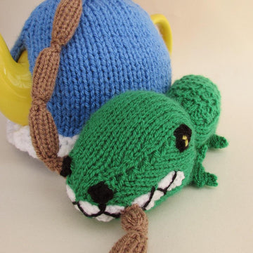 Mr Punch Tea Cosy Knitting Pattern