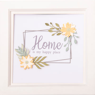 Sizzix Thinlits Dies By Lisa Jones 12/Pkg - Geo Floral Frame