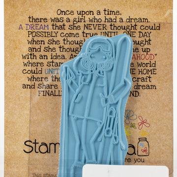 Stamping Bella Cling Stamps - Curvy Girl Loves To Ski