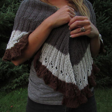 Sparrow Hooded Shawl