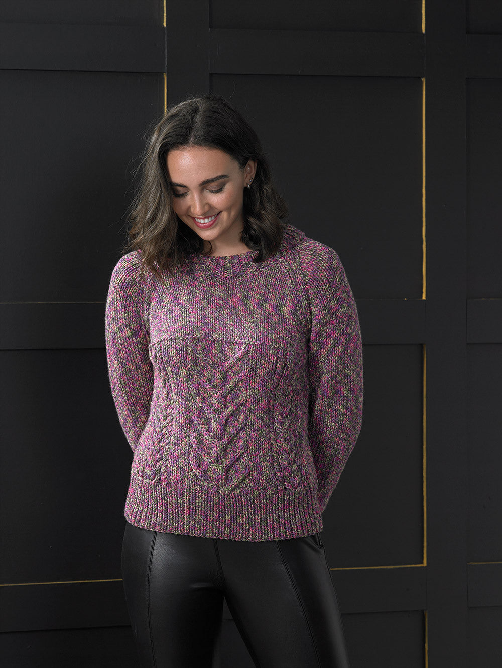 Sweater in James C. Brett Masquerade Chunky - JB722 - Leaflet