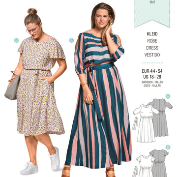 Burda Style Women's Summer Dress B6449 - Paper Pattern, Size 18-28