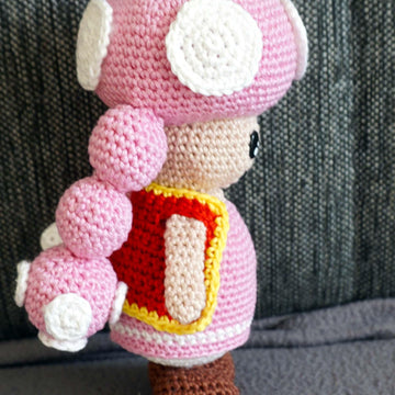Crochet Pattern for Toadette!