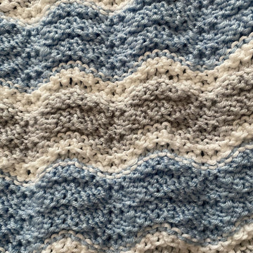 Wave Carseat Baby Blanket