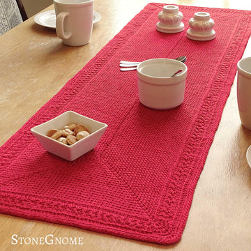 Dahlia Table Runner