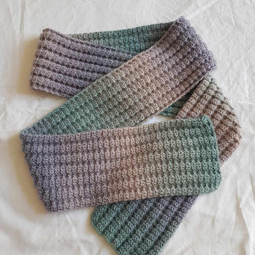 Crochet Pattern for Unisex Scarf With Nice Texture. German and English Version..