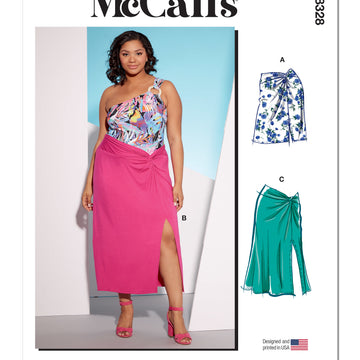 McCall's Women's Knit Skirts M8328 - Sewing Pattern