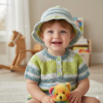 Autumn Collections for Little Ones with rabbit toy