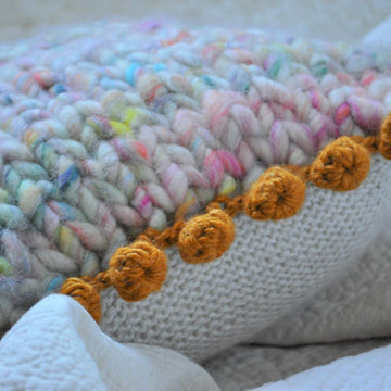 All About The Yarn Pillow