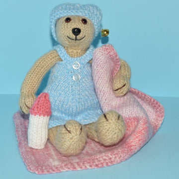 Tessa Teddy With Bed Time Outfit