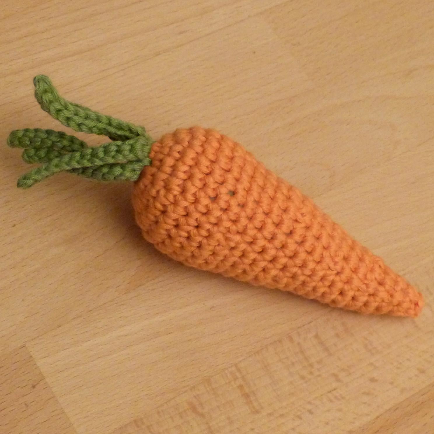 Carrot rattle