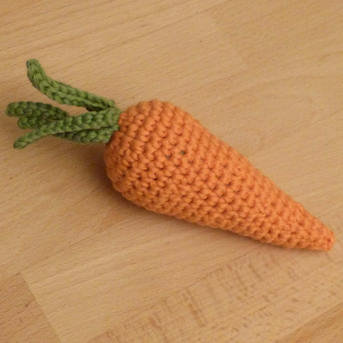 Carrot rattle