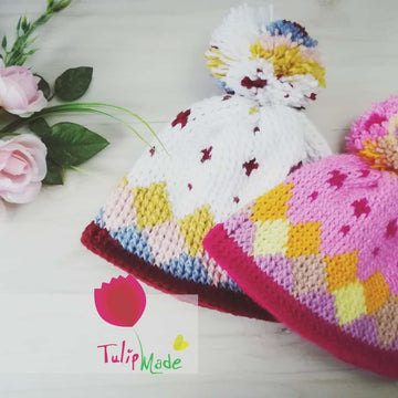 Crochet MOSAIC BEANIE (Hat)