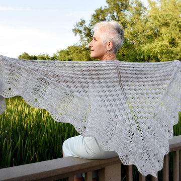 Wing-'o-the-Moth Shawl or Scarf