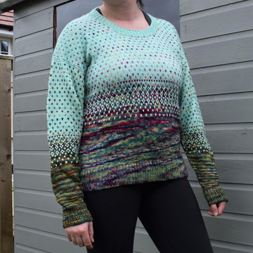 Rainbow Drops Pullover