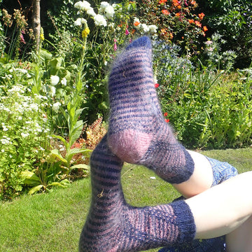 Corkscrew Feet Socks