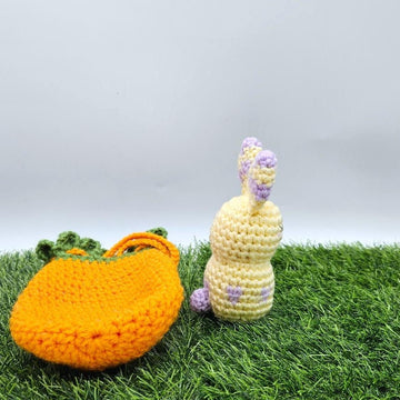 Bunny in Carrot Bag