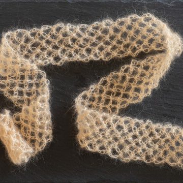 Mohair Simple Mesh Headband