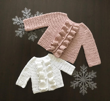 Mia Front Ruffle Cardigan N 662