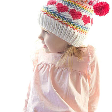 Rainbow Love Stocking Cap