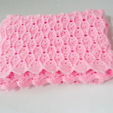 Waves diamonds baby blanket