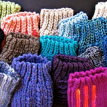 Luckyslips: Stretchy Crochet Mitts