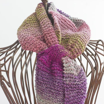 Triangle Keyhole Scarf, Stay in Place Scarf