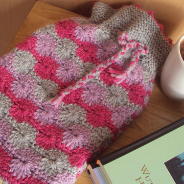 Circles Hot Water Bottle Cover