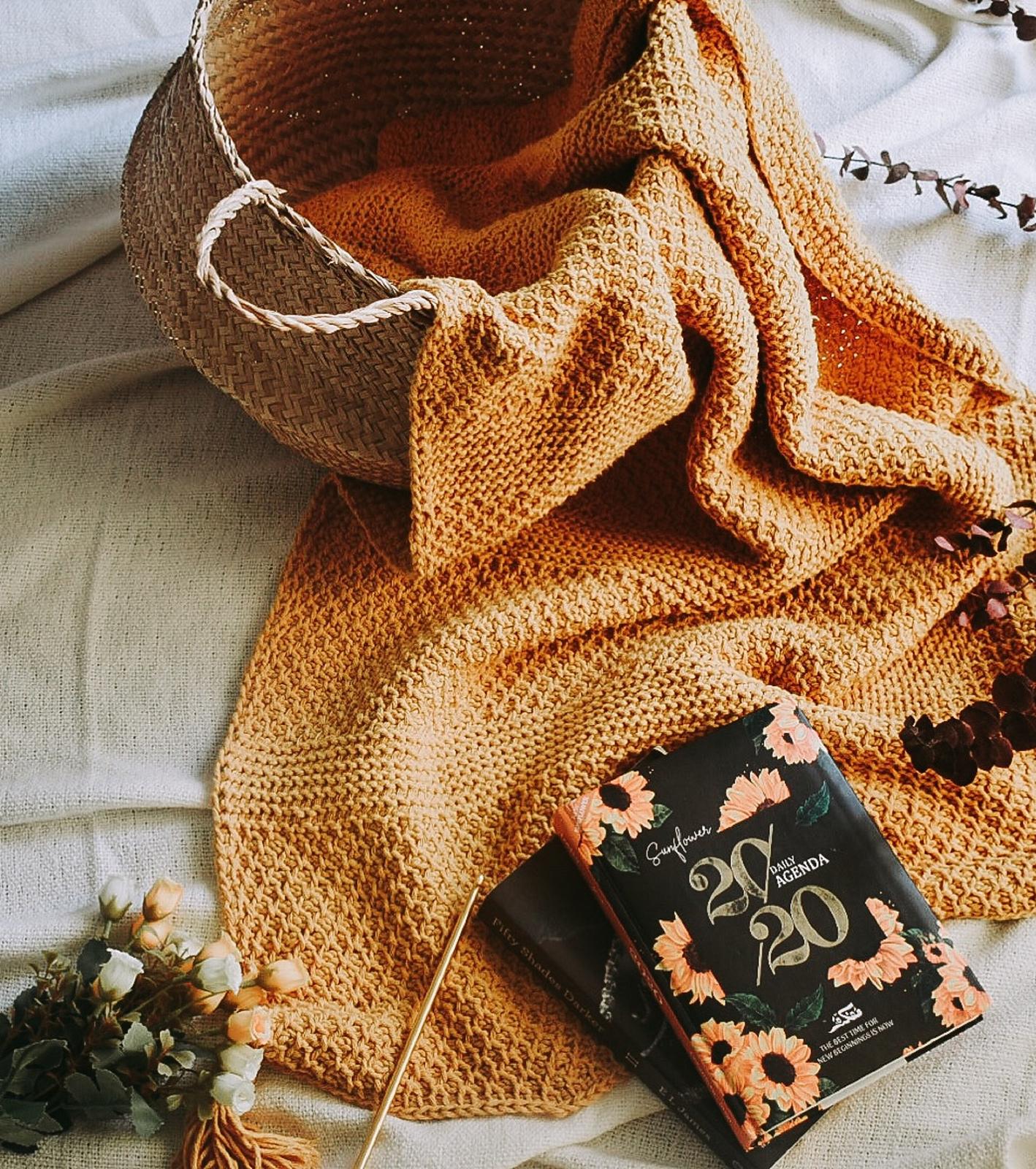 The vintage Tunisian Afghan