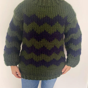 Chunky Chevron Sweater
