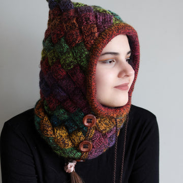 Autumn Balaclava for Worsted