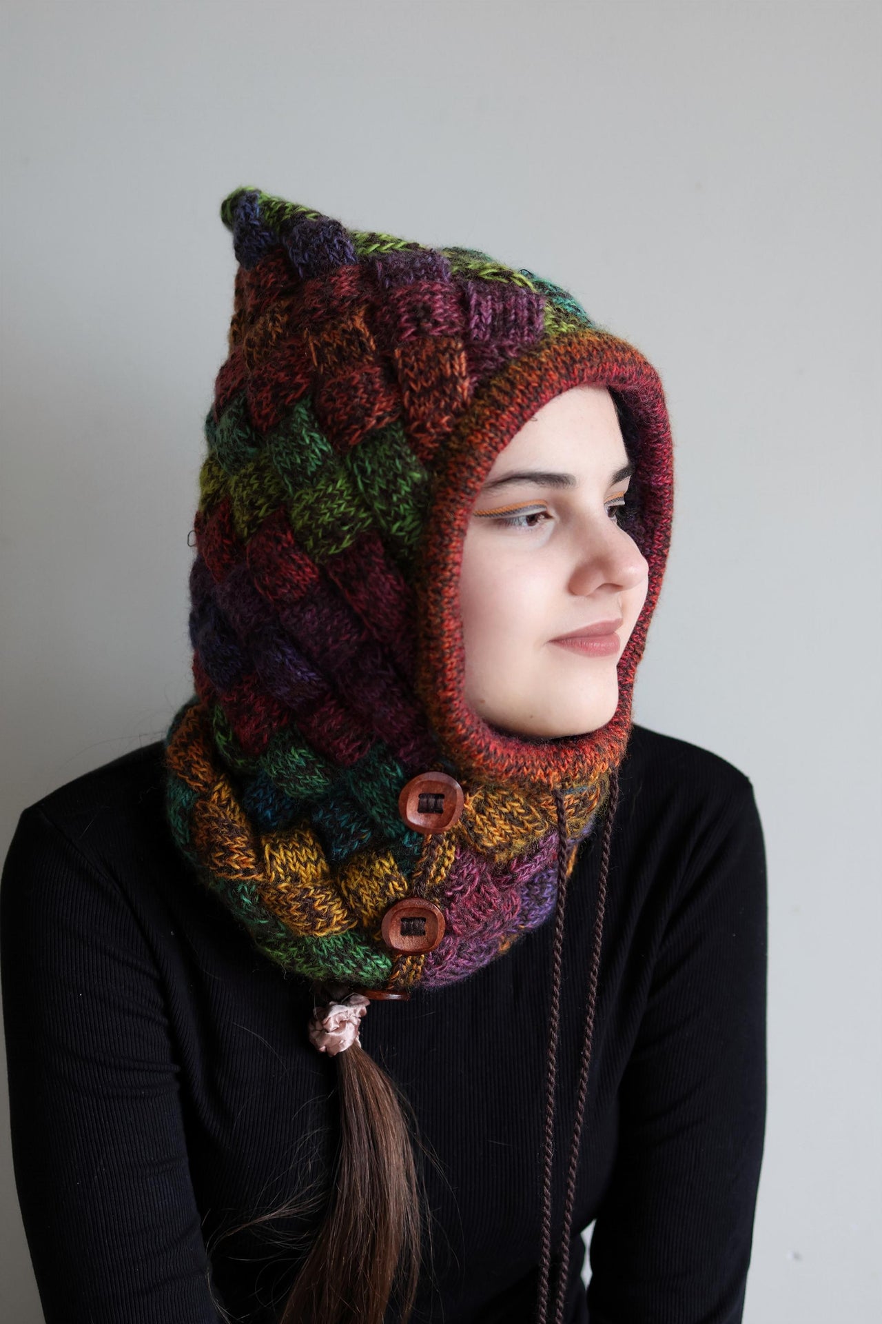 Autumn Balaclava for Worsted
