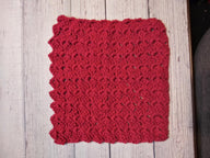 Tulip Stitch Washcloth