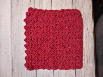 Tulip Stitch Washcloth