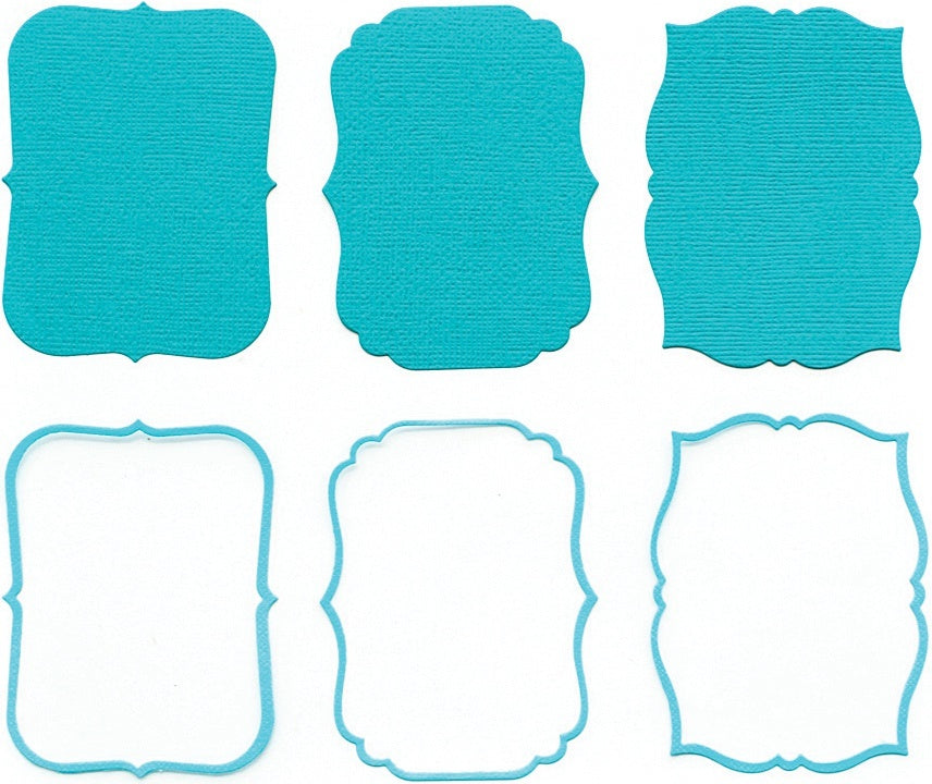 Pinkfresh Studio Essentials Die Set - Fancy Label Frames