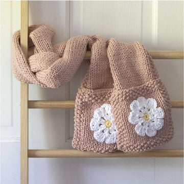 Flower Pocket Scarf