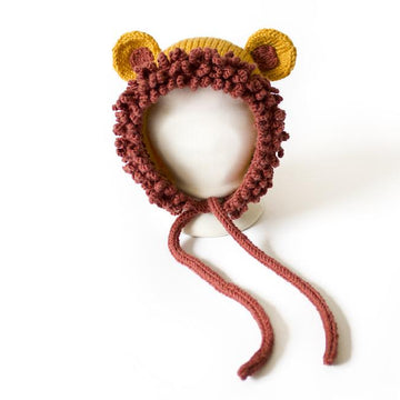 Tiny Roar Lion Bonnet