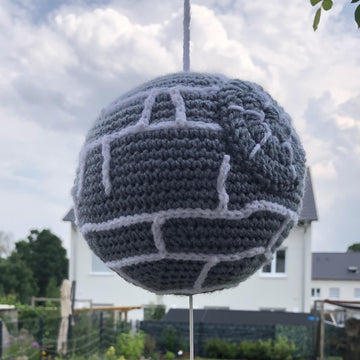 Death Star amigurumi