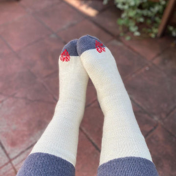 Mended Heart Hat and Socks Set