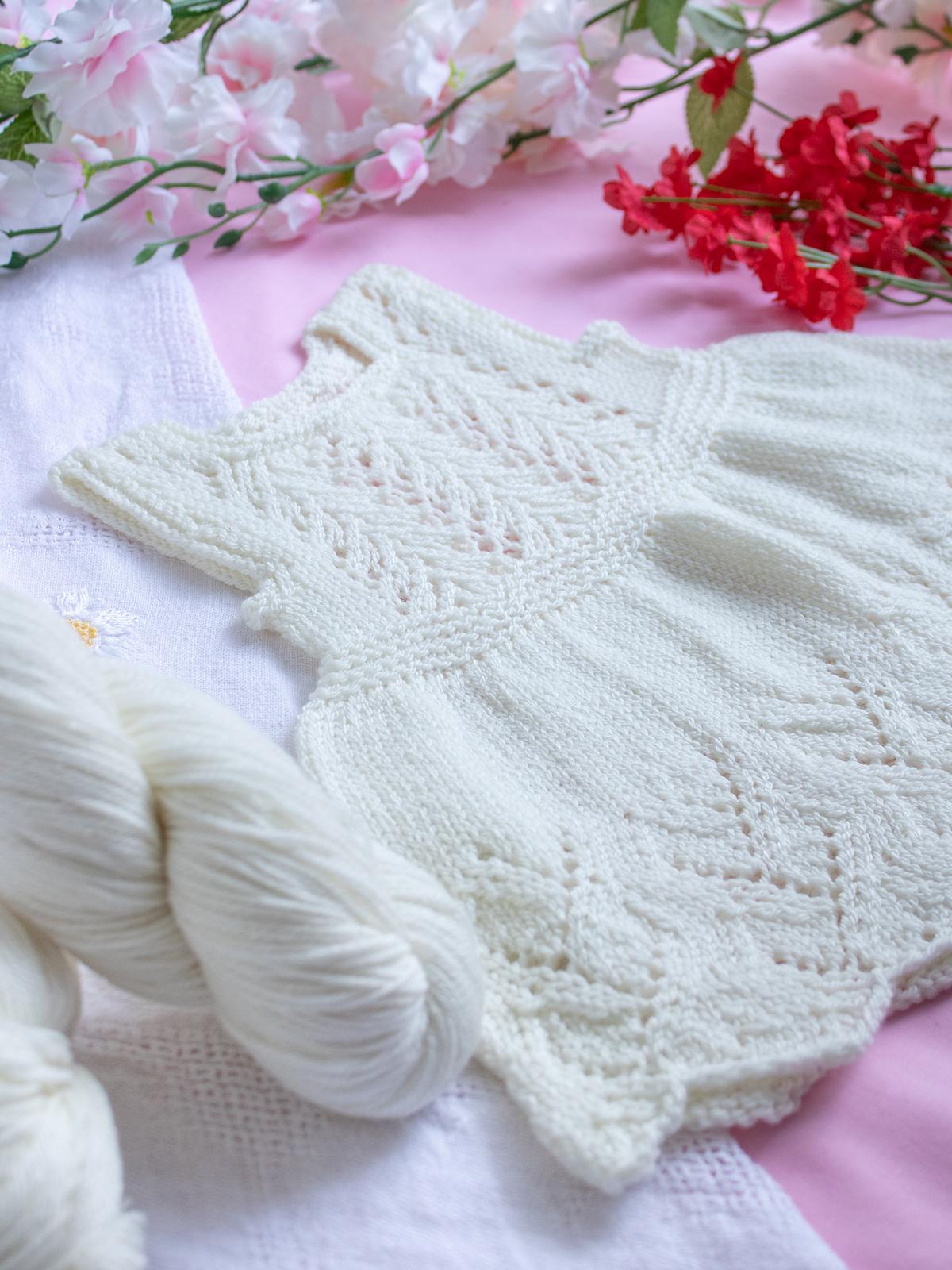 Vine Flower Child's Dress