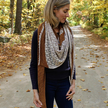 Burnt Sugar Shawl