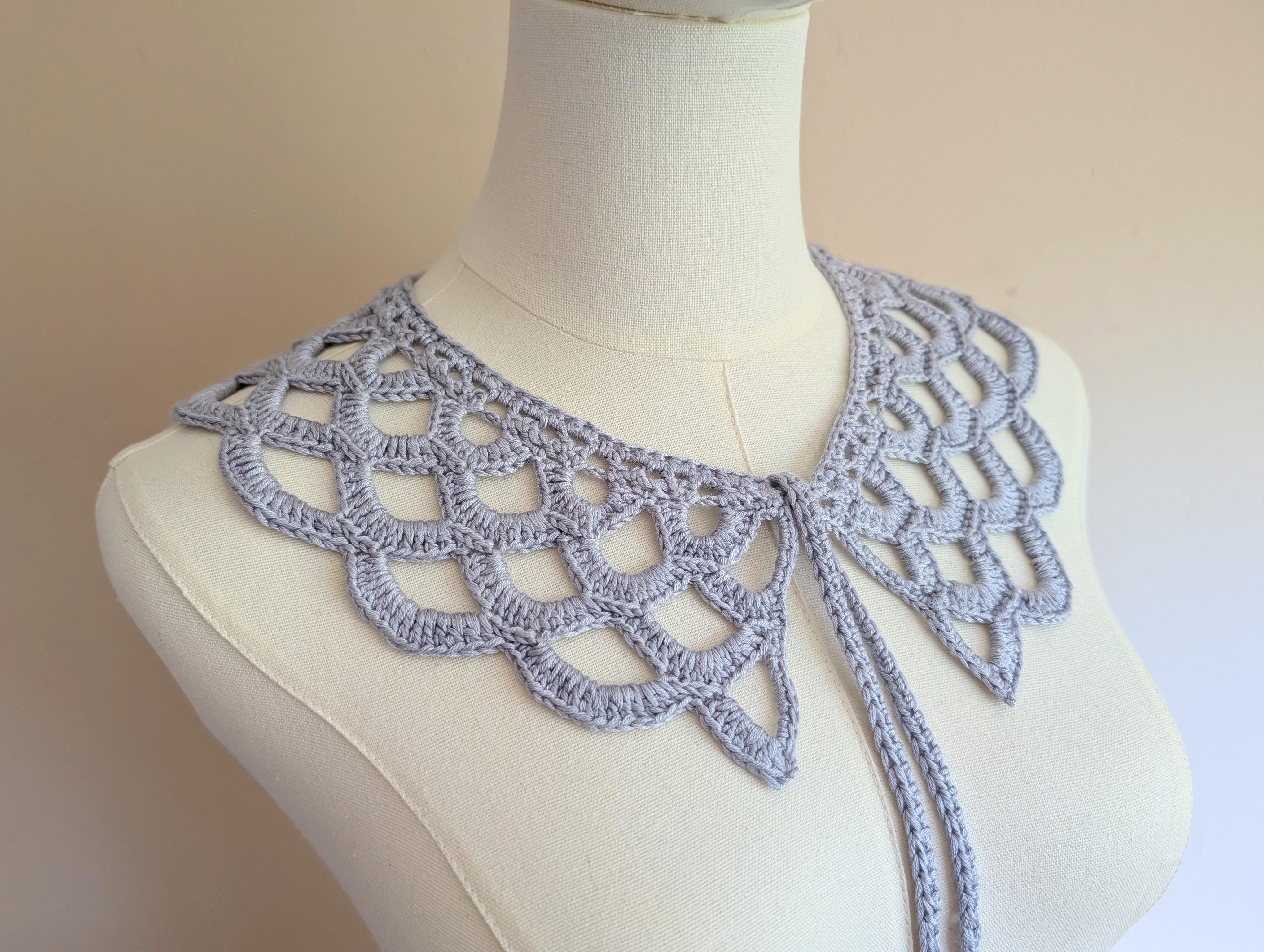 Elegant Lace Collar Chart #117