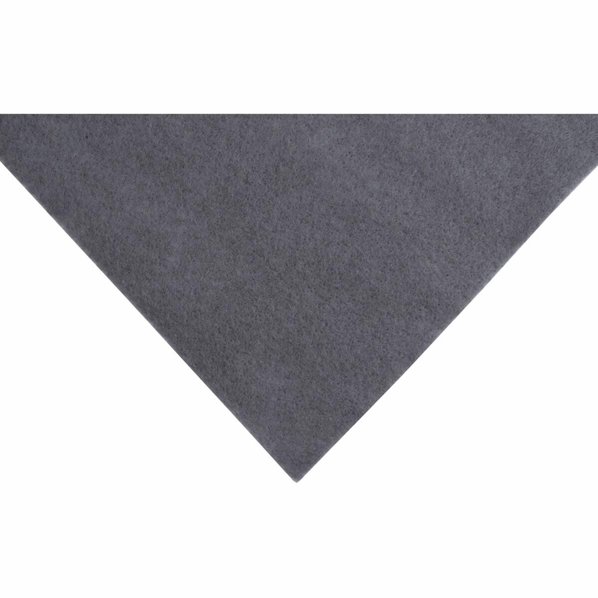 Trimits Acrylic Felt 23 x 30cm 10 Pack - Grey