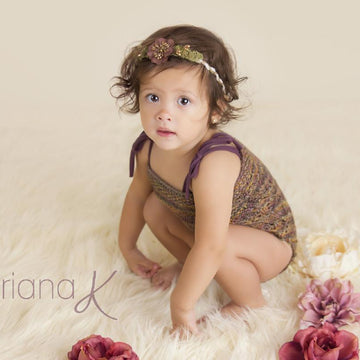 Poinsettia Romper