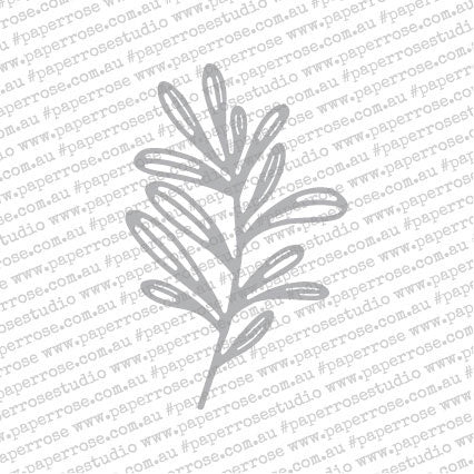 Paper Rose Dies - Mistletoe Small