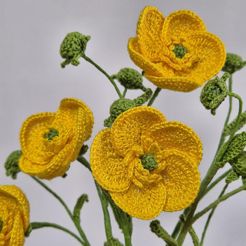 Buttercup flower bouquet