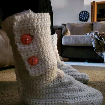 Crochet Adult Boots / Slippers