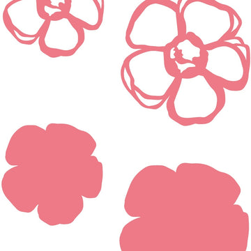 Uniquely Creative Metal Dies - Chunky Scribble Flowers