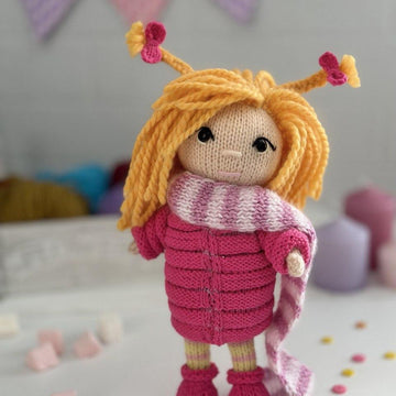Knitting Pattern Christmas elf Chloe