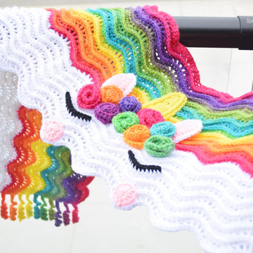 Sophia The Cuddly Unicorn Scarf
